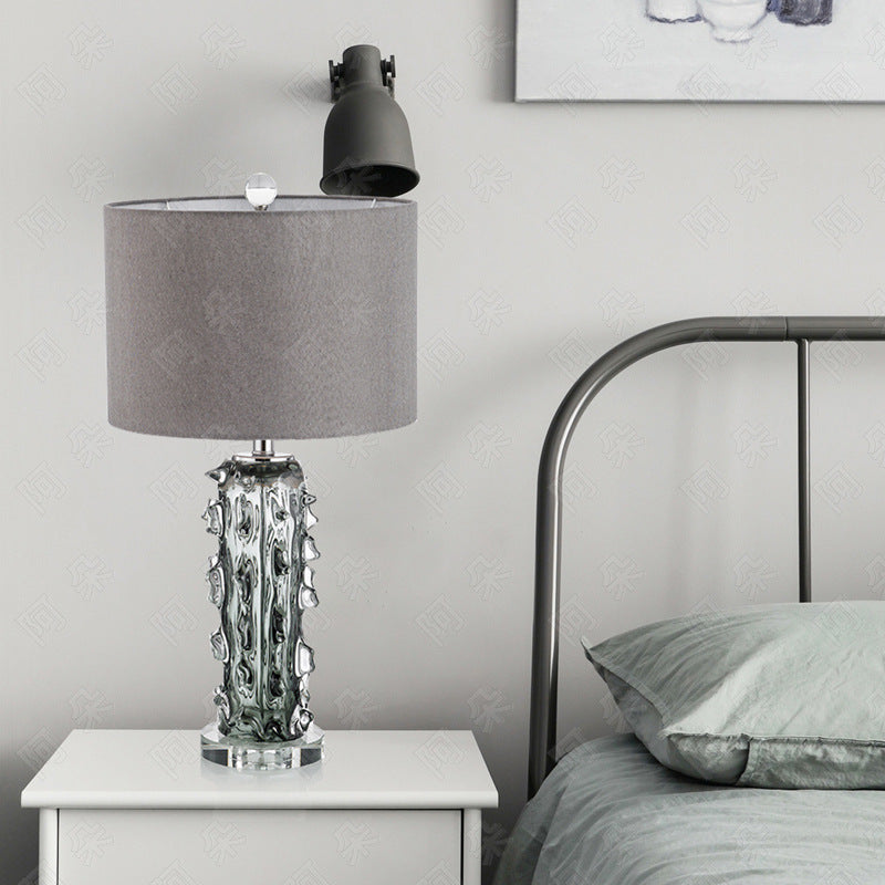 Modern Colored Glaze Bedside Table Lamp