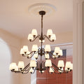Vintage American Loft High Ceiling Chandelier