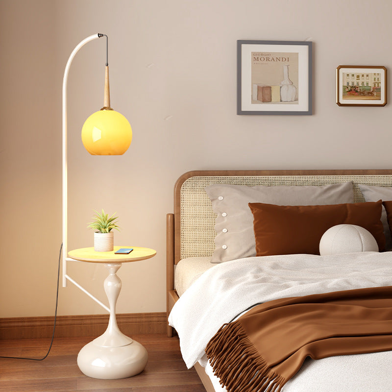 Retro Pomelo Fishing Floor Lamp