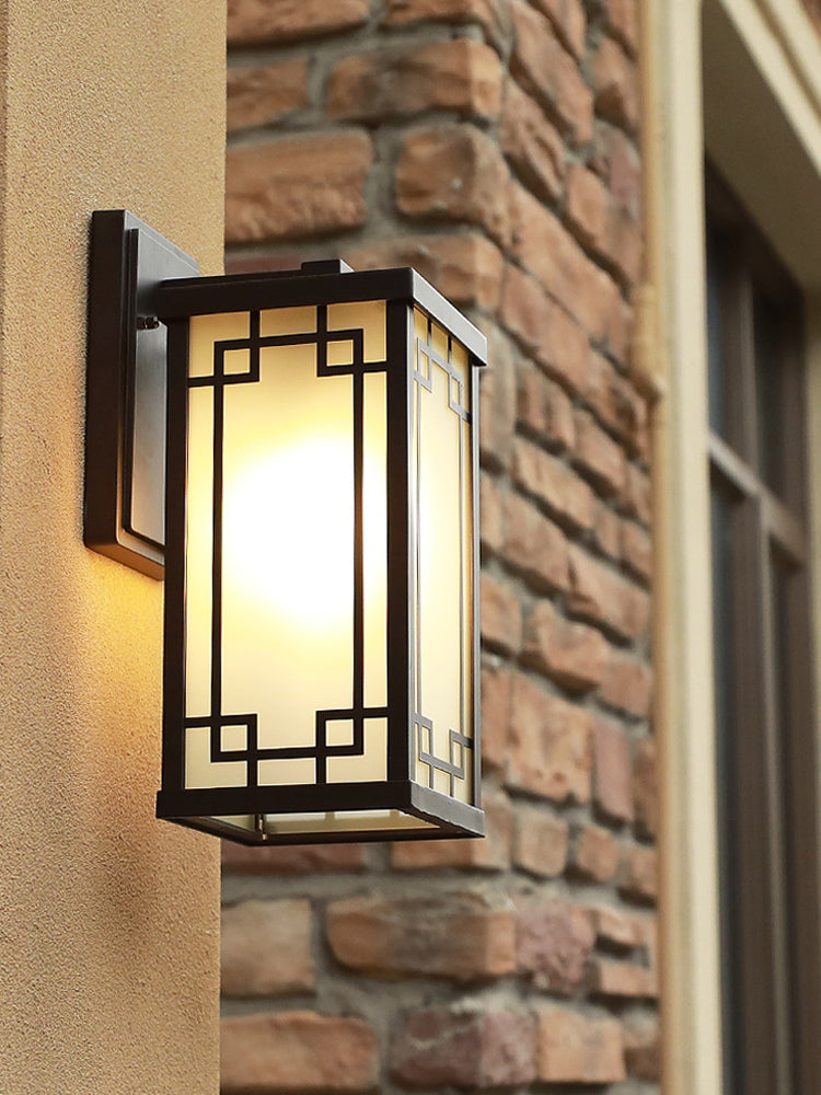Waterproof Chinese Outdoor Wall Light