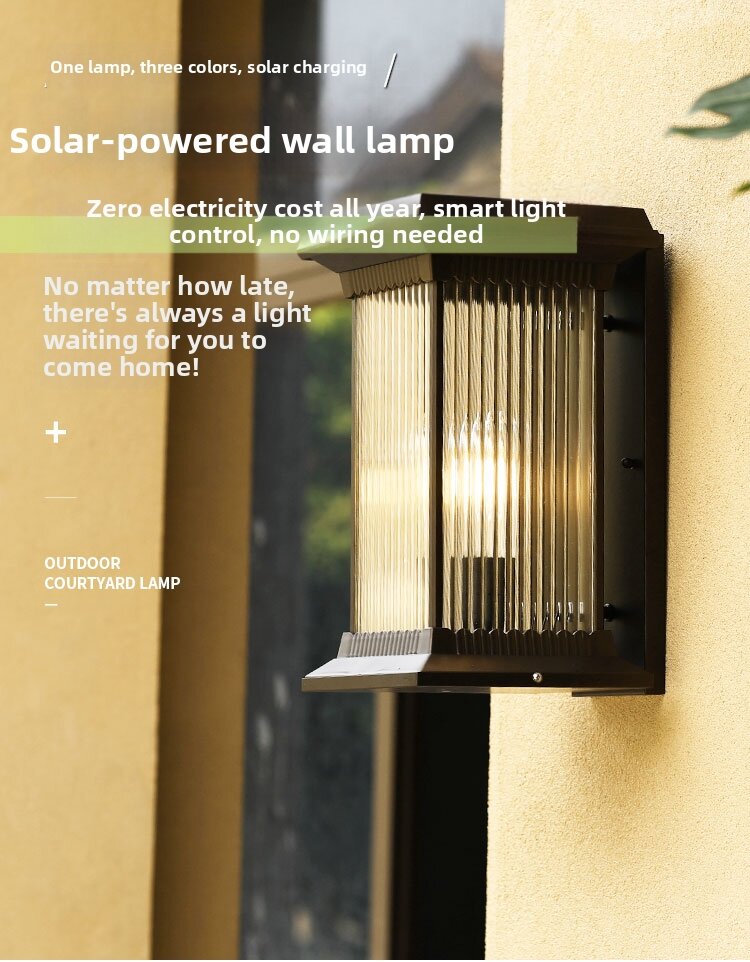 Solar Bright Wall Lamp