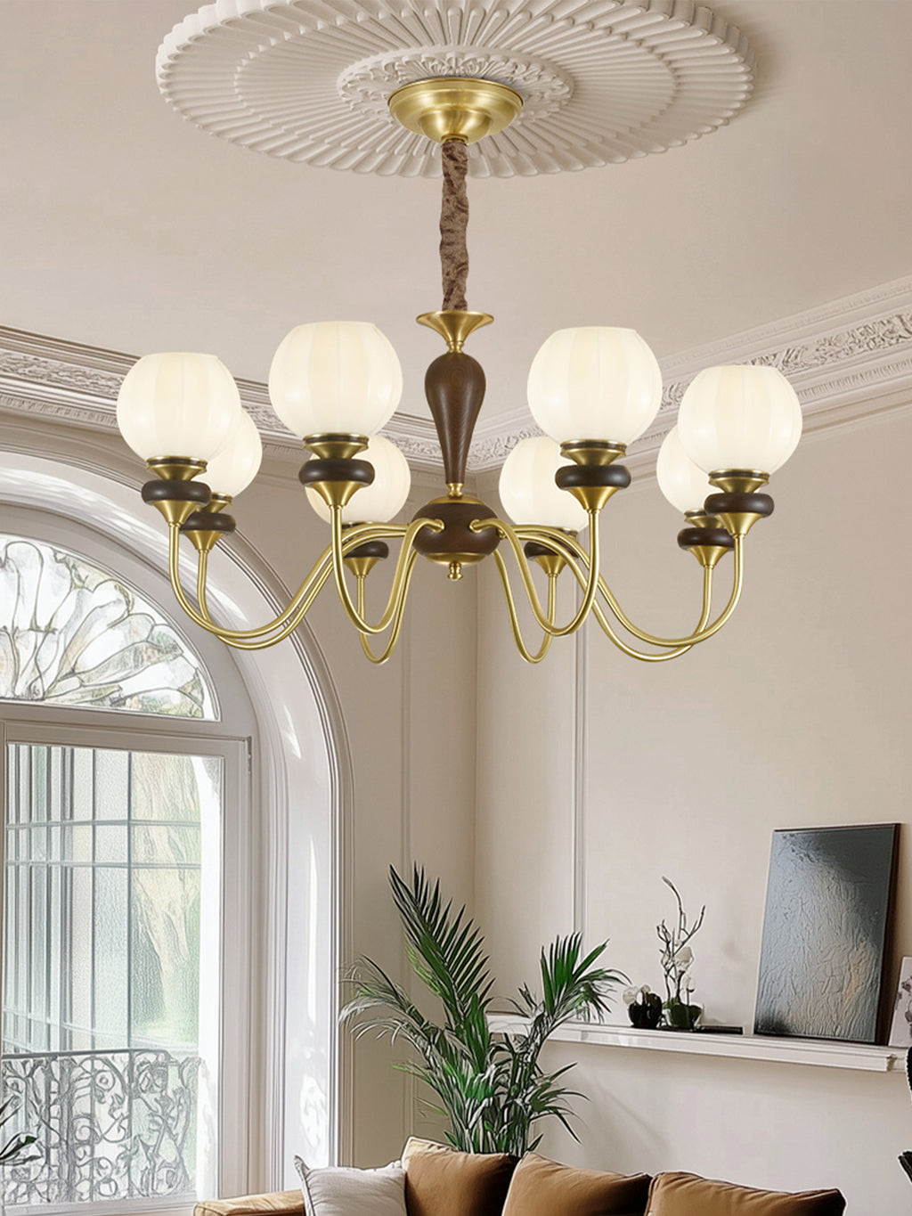 Retro Living Room Chandelier