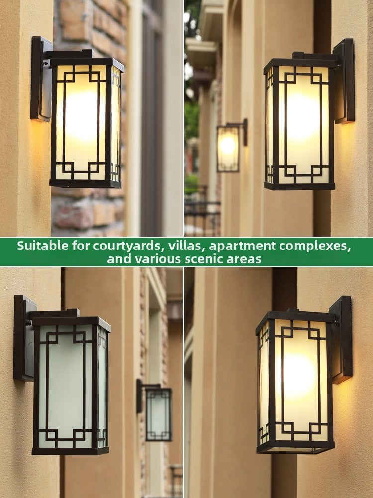 Waterproof Chinese Outdoor Wall Light
