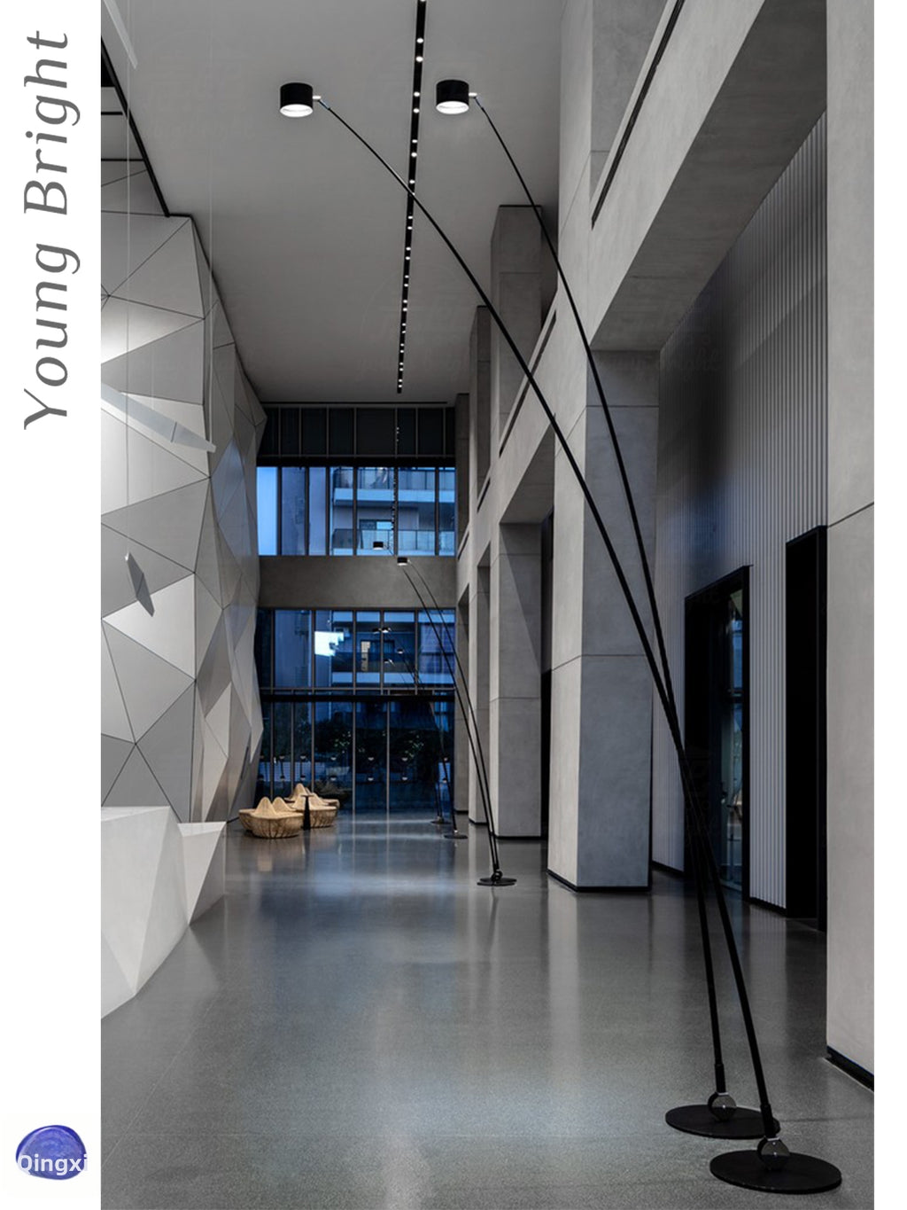 Modern Minimalist Villa Floor Lamp