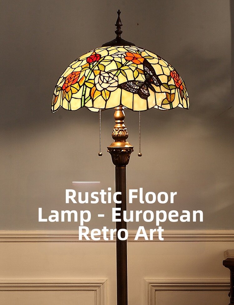 Warm European Floor Lamp