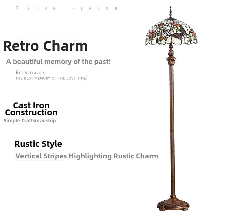 Warm European Floor Lamp