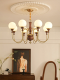 Retro American Vintage Style Ashwood Pendant Light