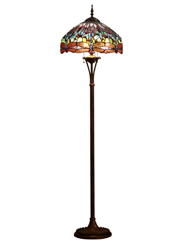 Vintage Remote Control Floor Lamp