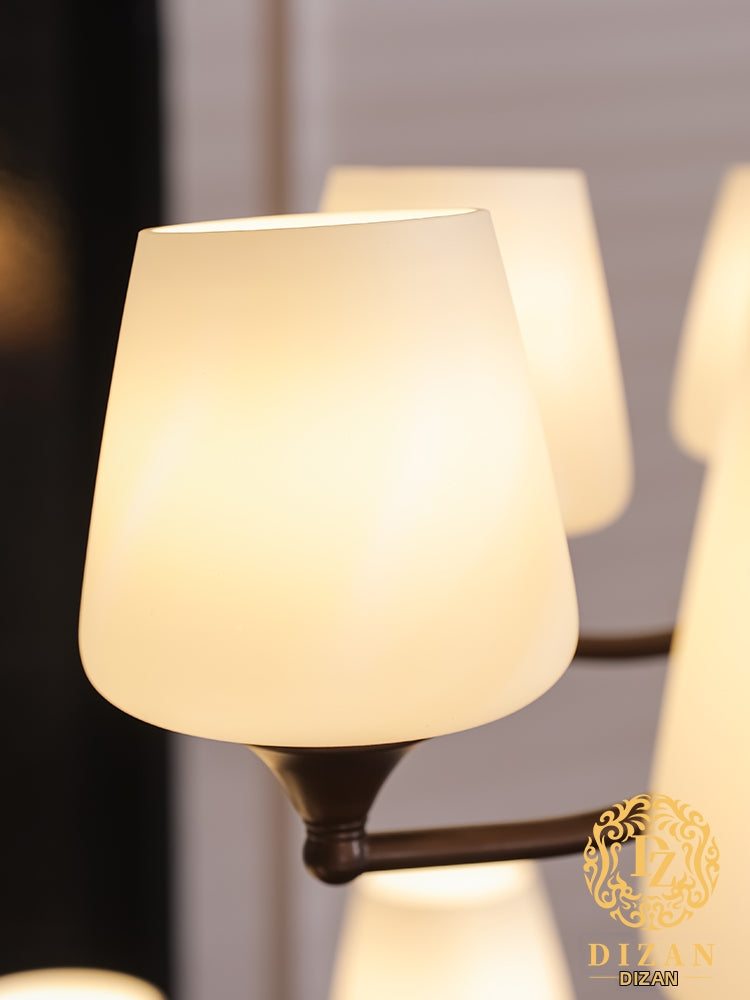 Vintage American Loft High Ceiling Chandelier