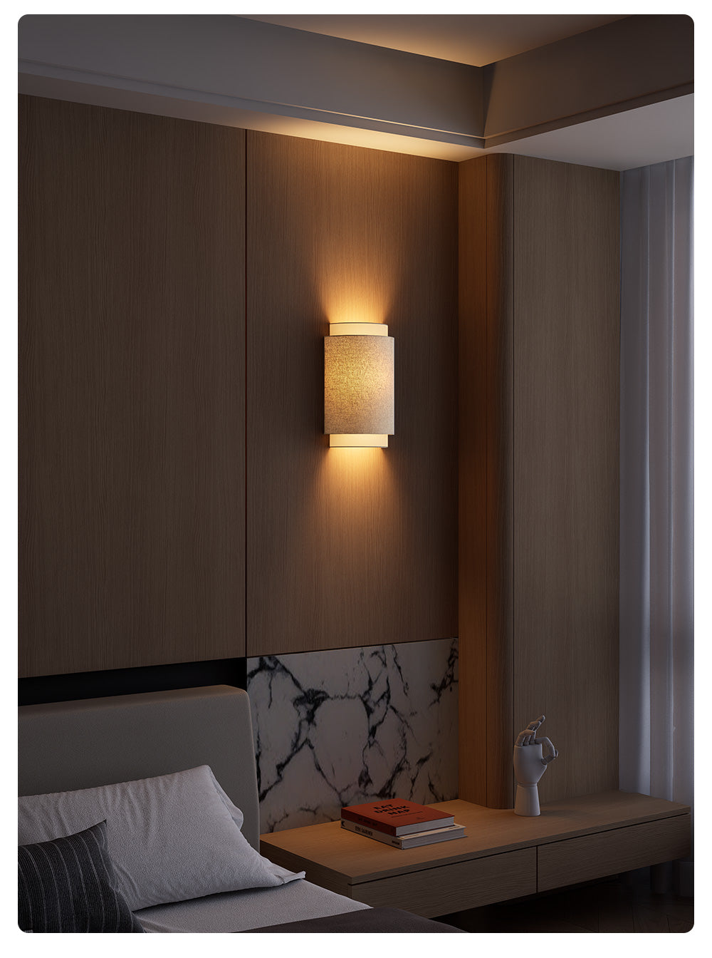 Retro Minimalist Wall Lantern