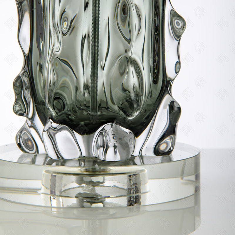 Modern Colored Glaze Bedside Table Lamp